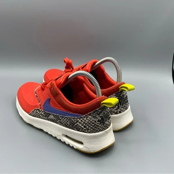 Nike Women's Air Max Thea LX Snakeskin Red Blue White - Picture 3 of 4